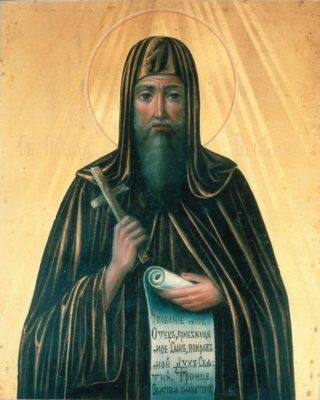 Преподобный Виталий, инок монастыря преподобного Серида